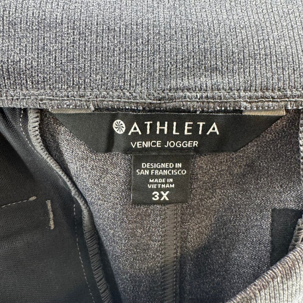NWT ATHLETA Venice Jogger Gray Pants Athletic 3X Plus Size - Picture 4 of 5